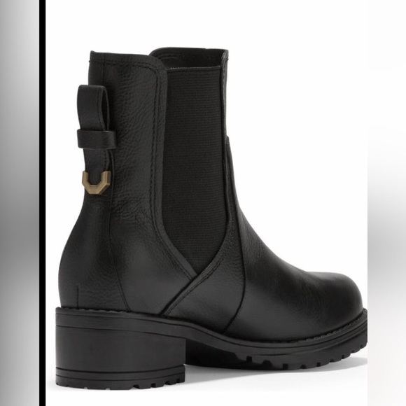 Cole Haan Camea Waterproof Leather Combat Boot - Picture 2 of 9